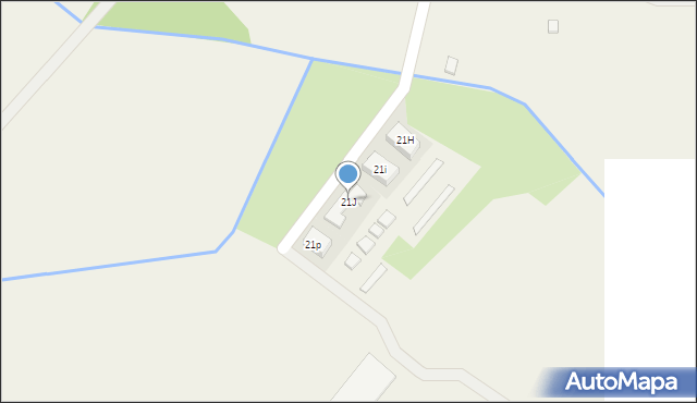 Górzyn, Górzyn, 21J, mapa Górzyn