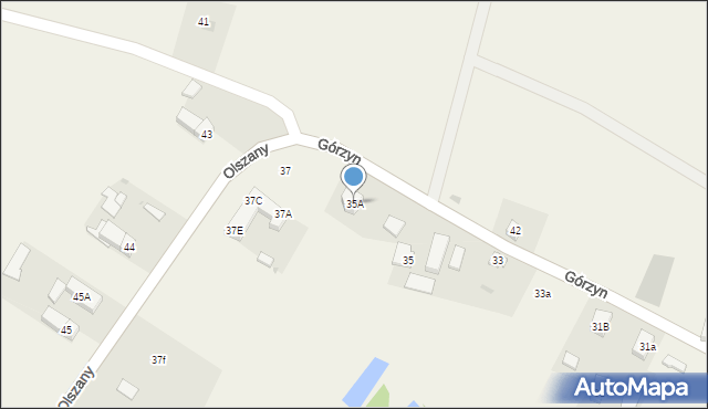 Górzyn, Górzyn, 35A, mapa Górzyn