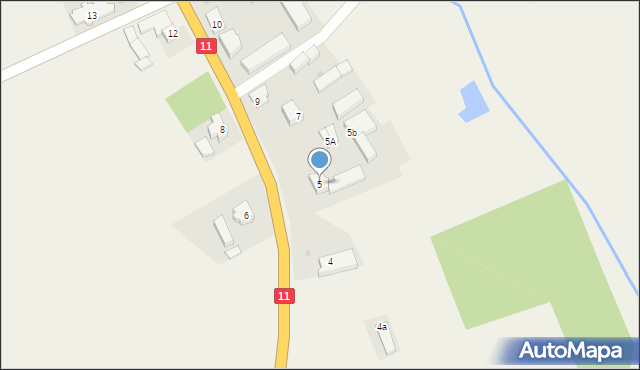 Gościejewo, Gościejewo, 5, mapa Gościejewo