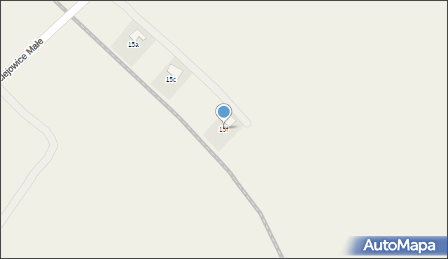 Gościejowice, Gościejowice, 15f, mapa Gościejowice