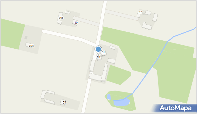 Gościeńczyce, Gościeńczyce, 53, mapa Gościeńczyce