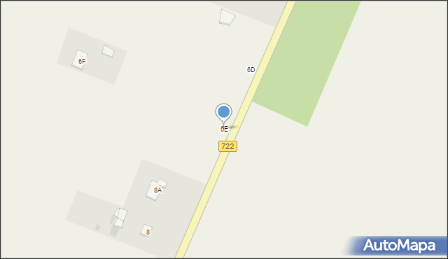 Gościeńczyce, Gościeńczyce, 6E, mapa Gościeńczyce