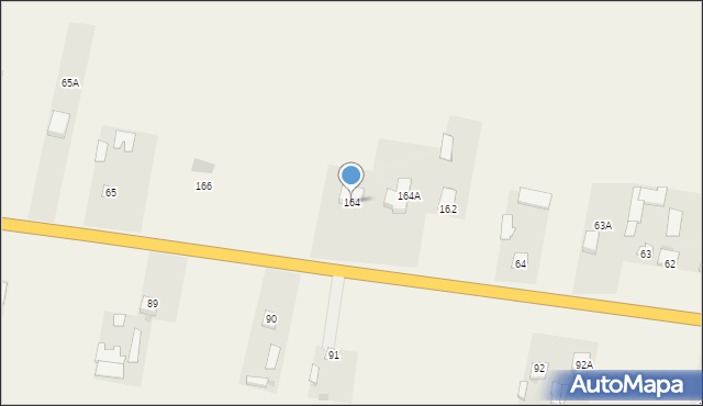 Gościeradów-Folwark, Gościeradów-Folwark, 164, mapa Gościeradów-Folwark