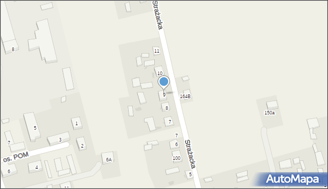 Gościeradów-Folwark, Gościeradów-Folwark, 9, mapa Gościeradów-Folwark