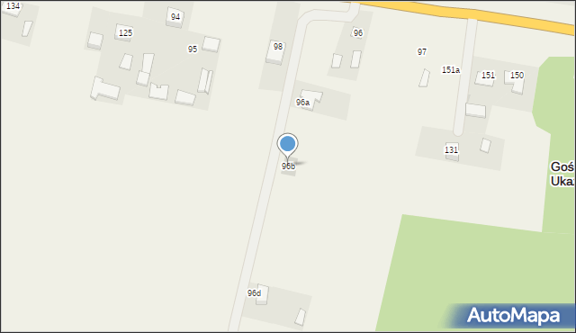 Gościeradów-Folwark, Gościeradów-Folwark, 96b, mapa Gościeradów-Folwark