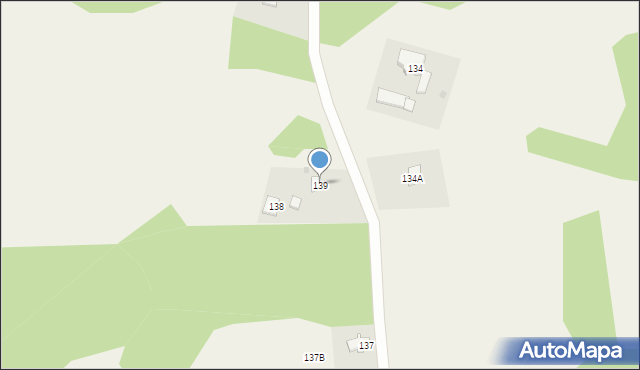 Gościm, Gościm, 139, mapa Gościm