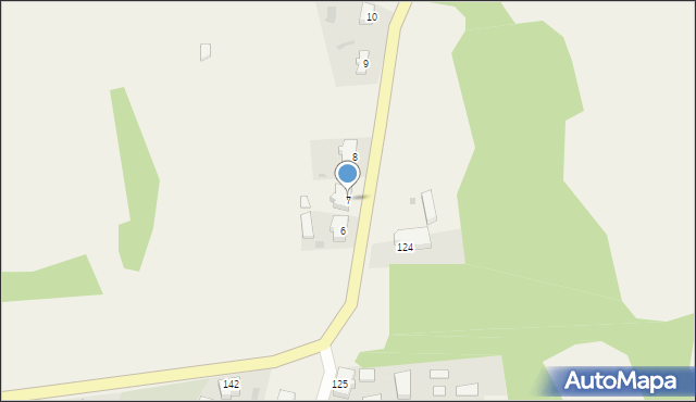 Gościm, Gościm, 7, mapa Gościm