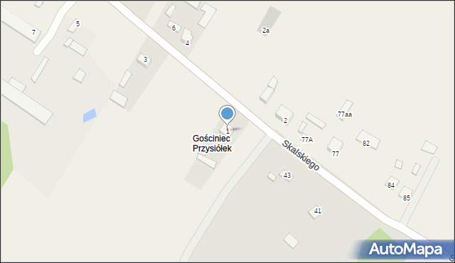 Gościniec (Skiby), Gościniec (Skiby), 1, mapa Gościniec (Skiby)