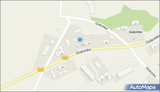 Gościnko, Gościnko, 18, mapa Gościnko