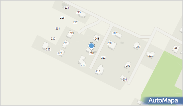 Gościszewo, Gościszewo, 210, mapa Gościszewo