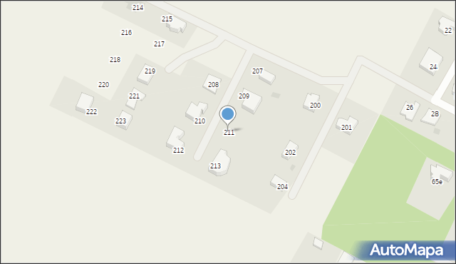 Gościszewo, Gościszewo, 211, mapa Gościszewo