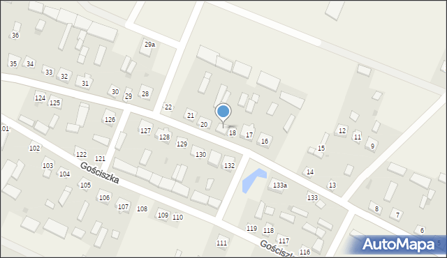 Gościszka, Gościszka, 19, mapa Gościszka