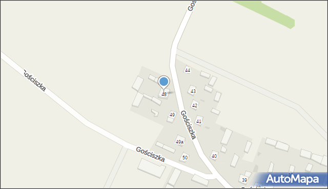 Gościszka, Gościszka, 48, mapa Gościszka