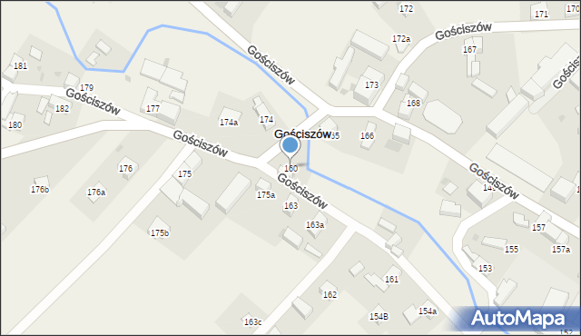 Gościszów, Gościszów, 160, mapa Gościszów