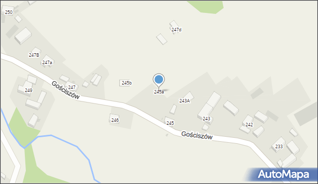 Gościszów, Gościszów, 245a, mapa Gościszów