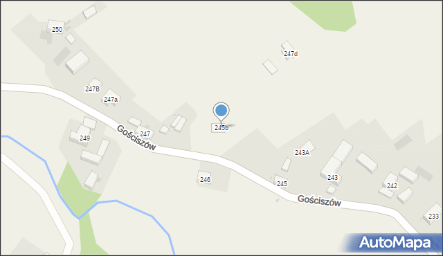 Gościszów, Gościszów, 245b, mapa Gościszów