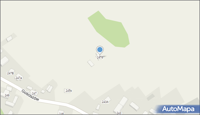 Gościszów, Gościszów, 247d, mapa Gościszów