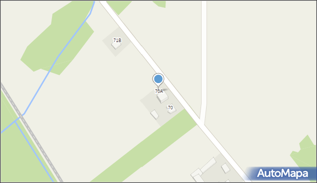 Gośniewice, Gośniewice, 70A, mapa Gośniewice
