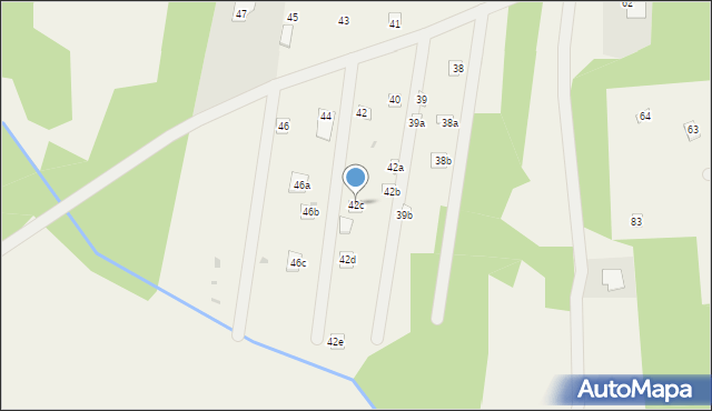 Gostkowo, Gostkowo, 42c, mapa Gostkowo