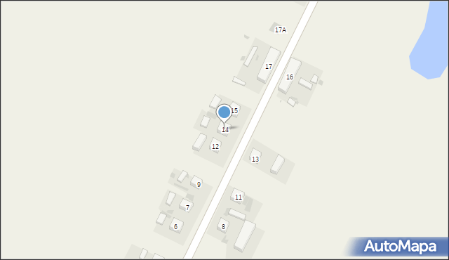 Gostkowo, Gostkowo, 14, mapa Gostkowo