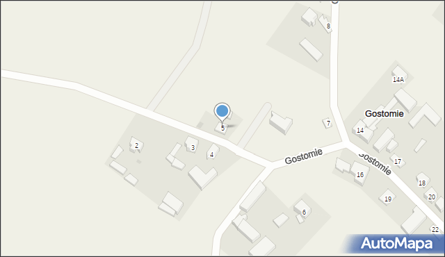 Gostomie, Gostomie, 5, mapa Gostomie