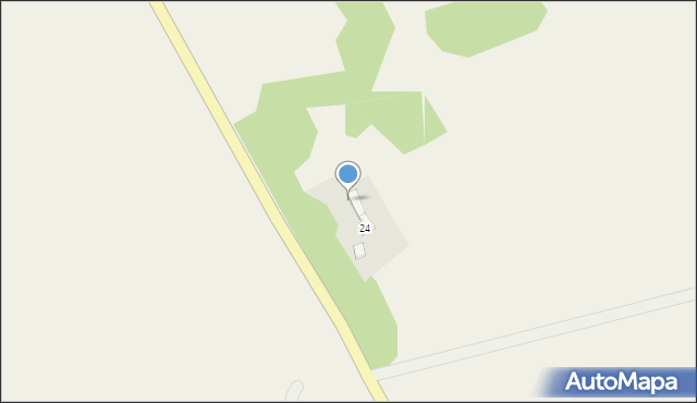 Goszczanowiec, Goszczanowiec, 24a, mapa Goszczanowiec