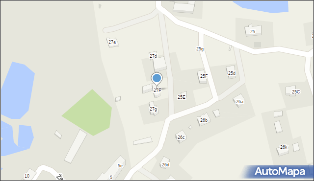 Goszów, Goszów, 27F, mapa Goszów