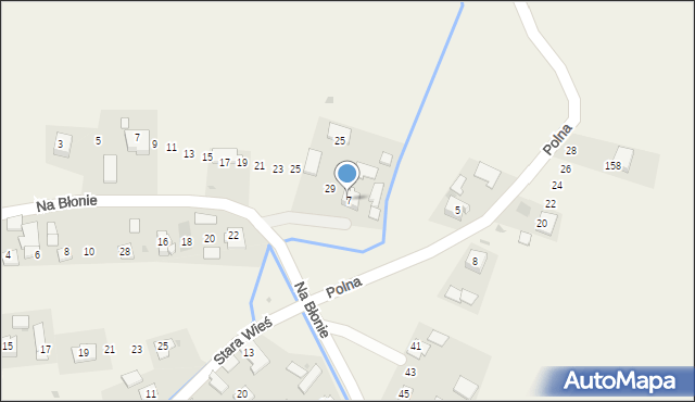 Goszyce, Goszyce, 7, mapa Goszyce