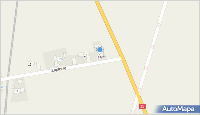 Gotartów, Gotartów, 14a, mapa Gotartów