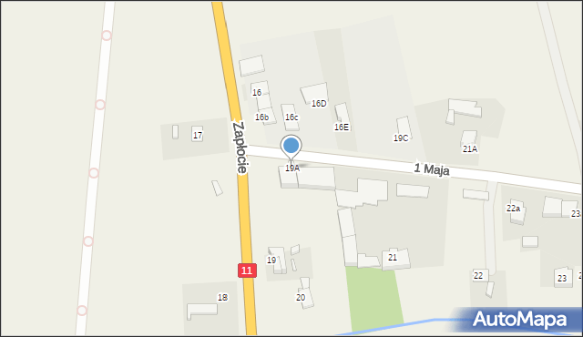 Gotartów, Gotartów, 19A, mapa Gotartów