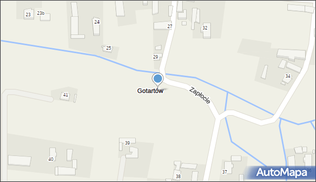 Gotartów, Gotartów, 30, mapa Gotartów