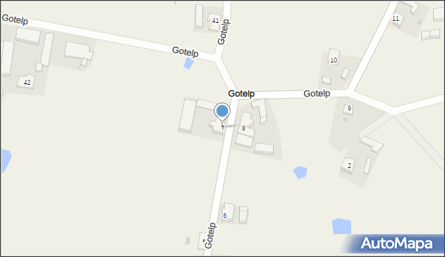 Gotelp, Gotelp, 7, mapa Gotelp