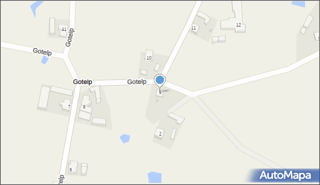 Gotelp, Gotelp, 9, mapa Gotelp