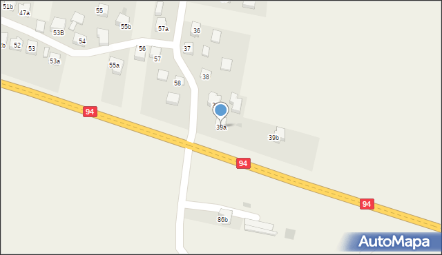 Gotkowice, Gotkowice, 39a, mapa Gotkowice