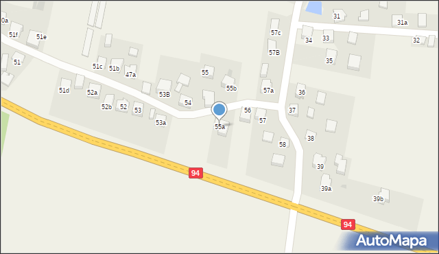 Gotkowice, Gotkowice, 55a, mapa Gotkowice