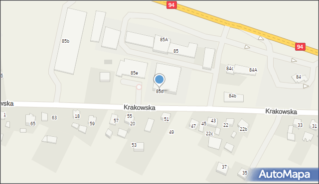 Gotkowice, Gotkowice, 85d, mapa Gotkowice