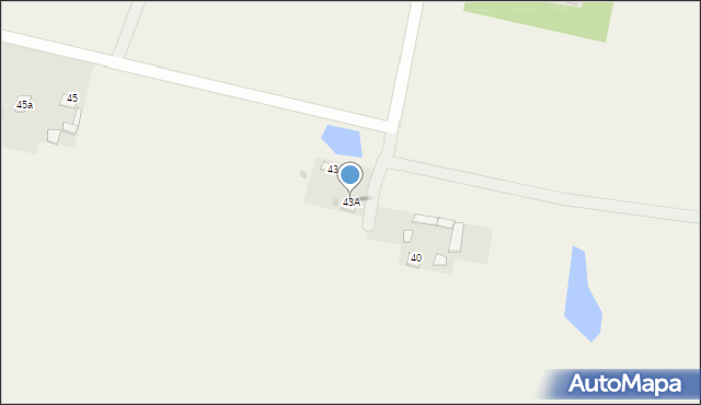 Gotówka, Gotówka, 43A, mapa Gotówka