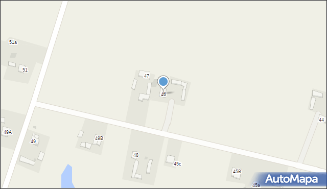 Gotówka, Gotówka, 46, mapa Gotówka