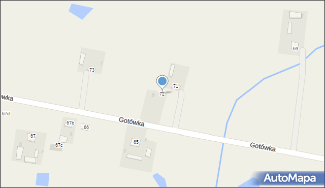 Gotówka, Gotówka, 72, mapa Gotówka
