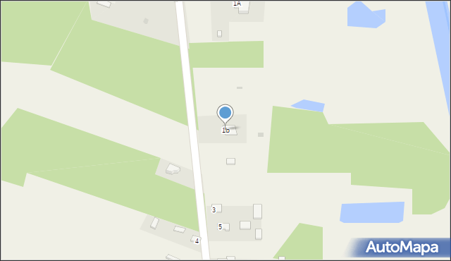 Gowarzów, Gowarzów, 1b, mapa Gowarzów