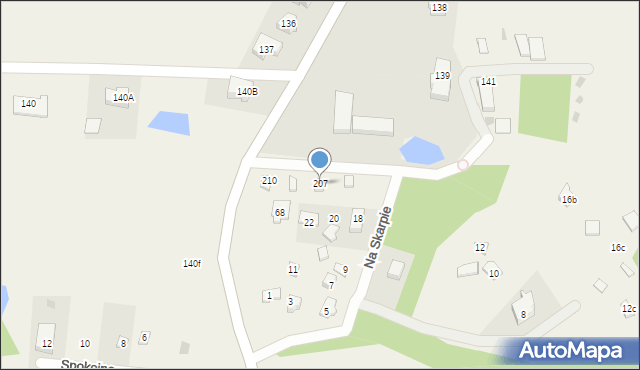 Gowidlino, Gowidlino, 207, mapa Gowidlino