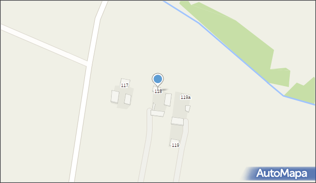 Gózd, Gózd, 118, mapa Gózd