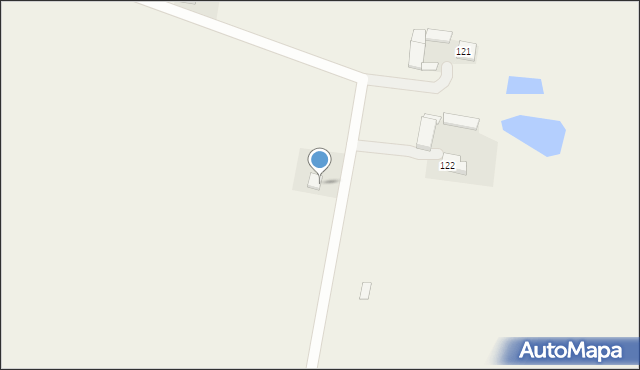 Gózd, Gózd, 122b, mapa Gózd