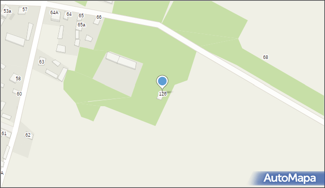 Gózd, Gózd, 126, mapa Gózd