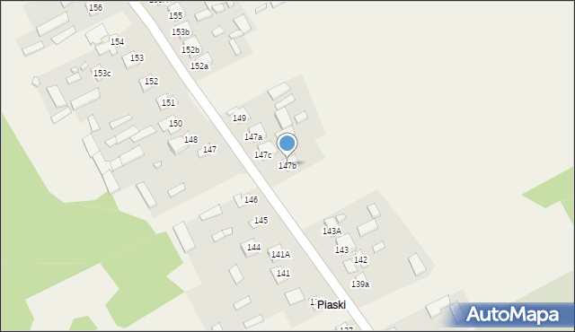 Gózd Lipiński, Gózd Lipiński, 147b, mapa Gózd Lipiński