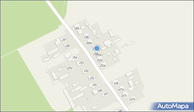 Gózd Lipiński, Gózd Lipiński, 153a, mapa Gózd Lipiński