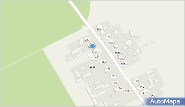 Gózd Lipiński, Gózd Lipiński, 154A, mapa Gózd Lipiński