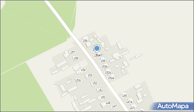 Gózd Lipiński, Gózd Lipiński, 155A, mapa Gózd Lipiński