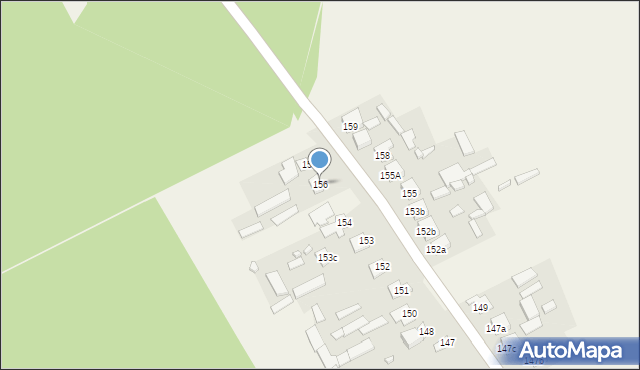 Gózd Lipiński, Gózd Lipiński, 156, mapa Gózd Lipiński
