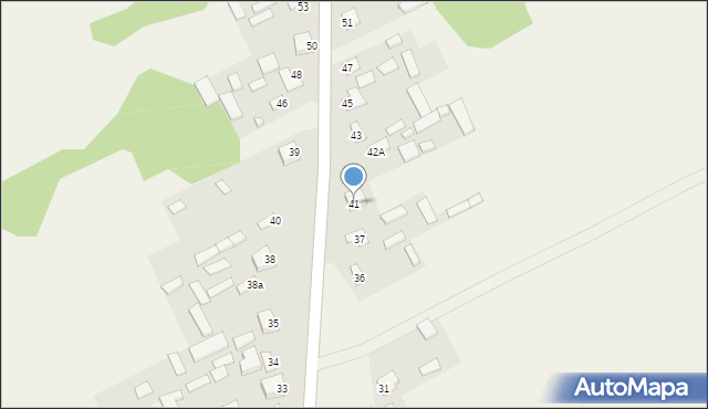 Gózd Lipiński, Gózd Lipiński, 41, mapa Gózd Lipiński